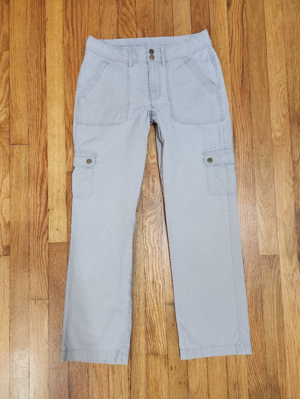 L.L.Bean Favorite Fit Cargo Utility Straight Leg Pants Size 4 Regular
